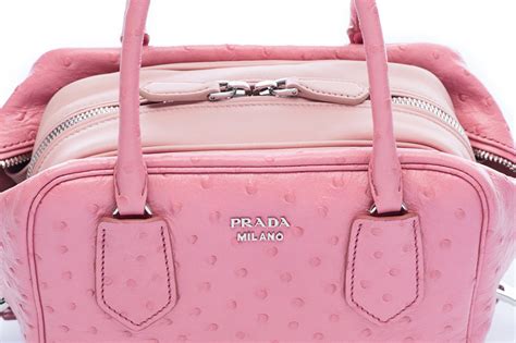 prada bag pink inside